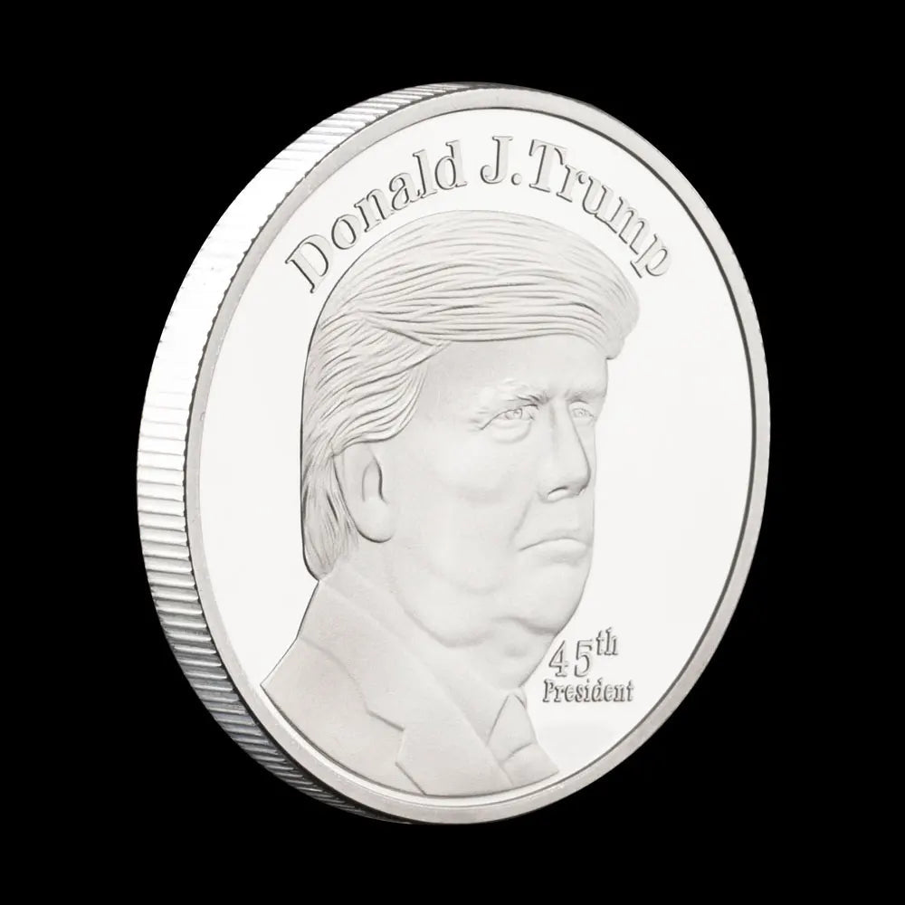 47th President of America Donald J. Trump Commemorative Coin The White House Souvenirs and Gift Ideas 1448-Chinese Style Finds™