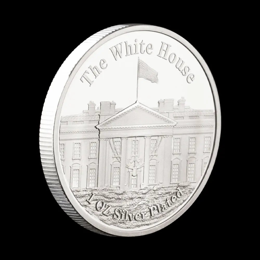 47th President of America Donald J. Trump Commemorative Coin The White House Souvenirs and Gift Ideas 1448-Chinese Style Finds™