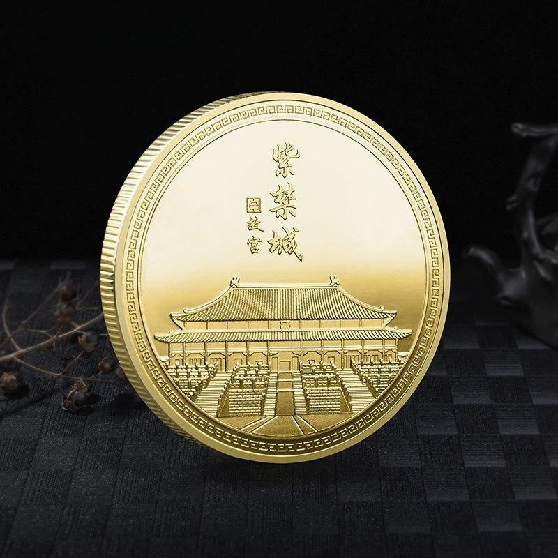 China Souvenirs Coin Trip Commemorative Coins 45mm Unique Travel Gift Ideas Capital City Beijing 北京 2301-Chinese Style Finds™