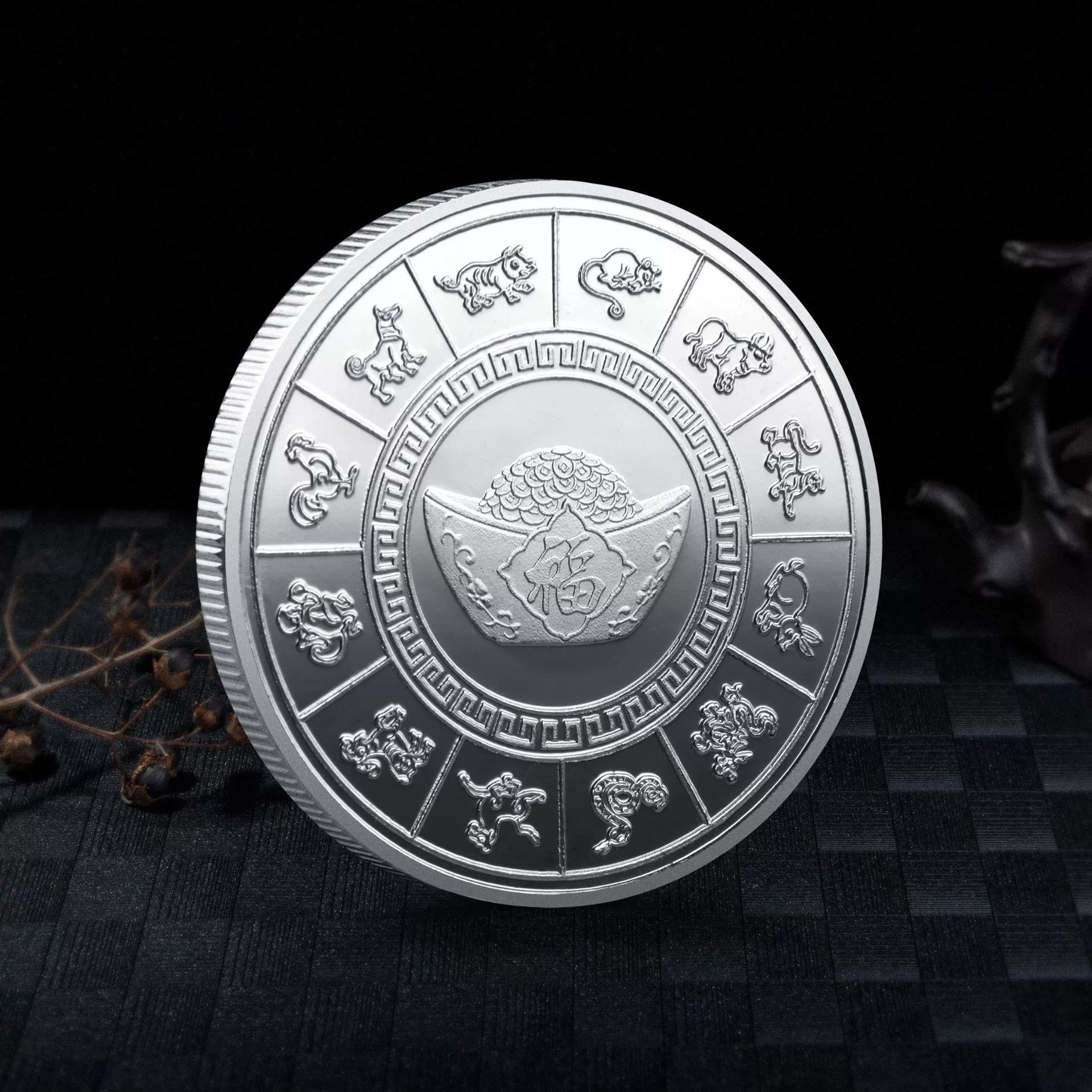 China Souvenirs Coin Trip Commemorative Coins Unique Travel Gift Ideas Dragon Age Long Teng Sheng Shi 龙腾盛世 2099-Chinese Style Finds™