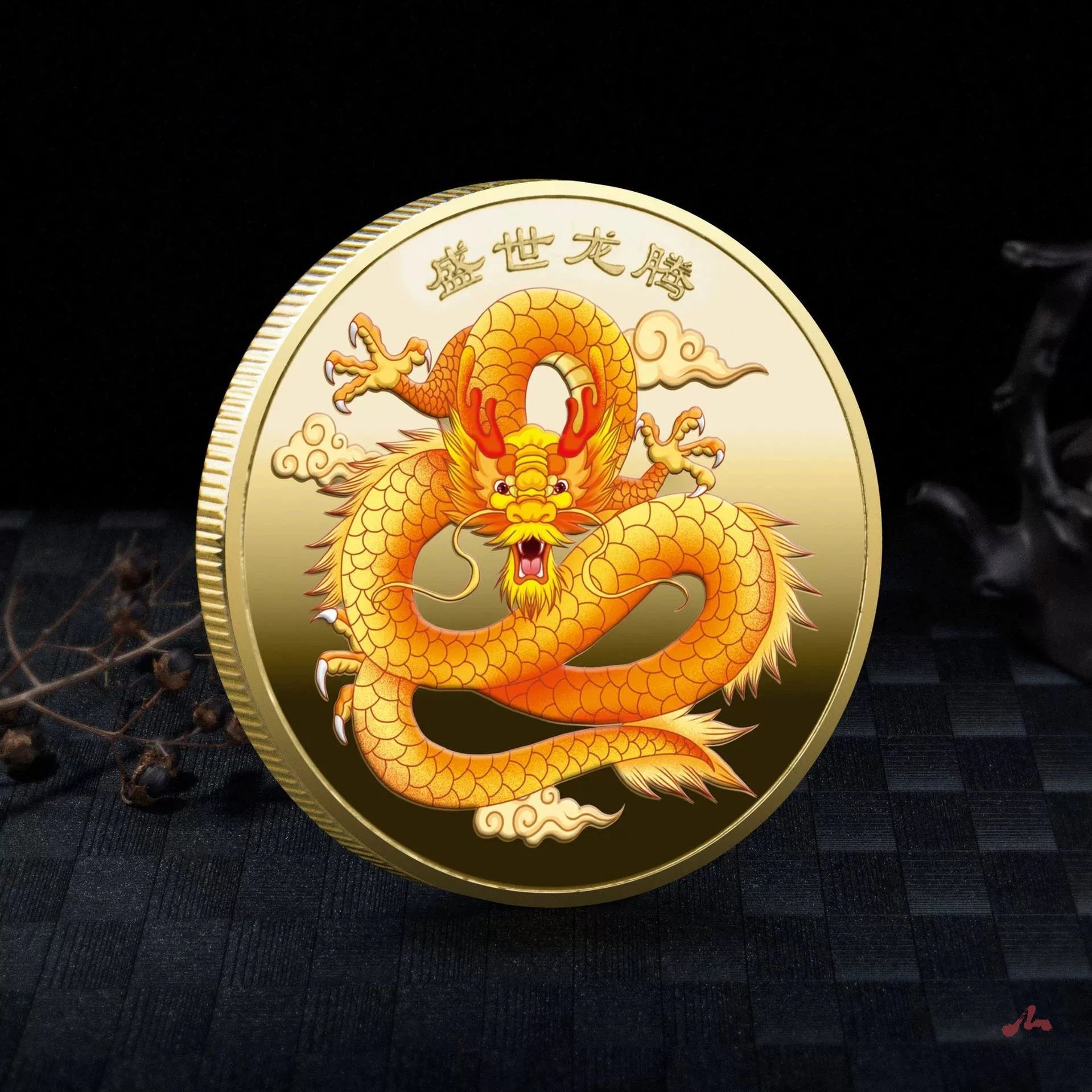 China Souvenirs Coin Trip Commemorative Coins Unique Travel Gift Ideas Dragon Age Long Teng Sheng Shi 龙腾盛世 2099-Chinese Style Finds™