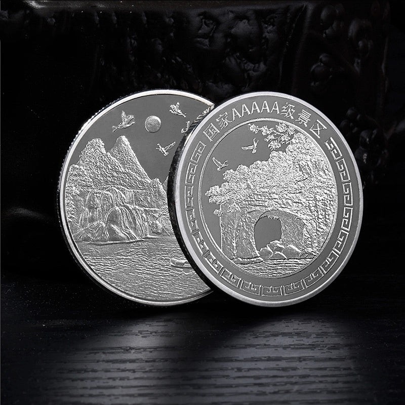 China Souvenirs Coin Trip Commemorative Coins Unique Travel Gift Ideas Elephant Trunk Hill 象山 2045-Chinese Style Finds™