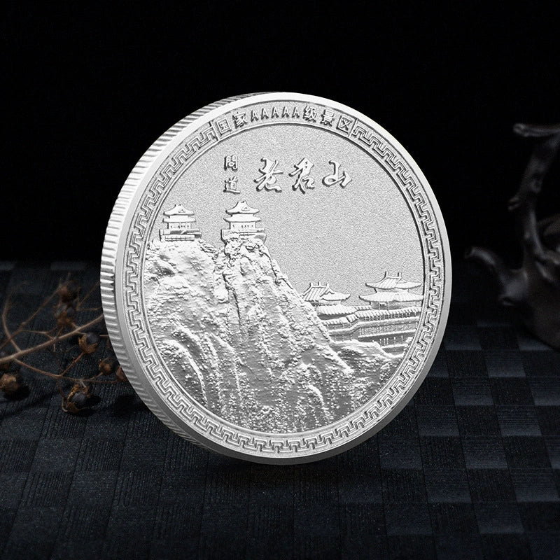 China Souvenirs Coin Trip Commemorative Coins Unique Travel Gift Ideas Laojun Mount 老君山 2049-Chinese Style Finds™