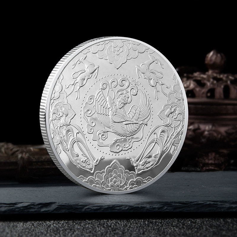 China Souvenirs Coin Trip Commemorative Coins Unique Travel Gift Ideas Mogao Caves 莫高窟 2243-Chinese Style Finds™