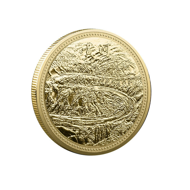 China Souvenirs Coin Trip Commemorative Coins Unique Travel Gift Ideas Yellow River 黄河 2213-Chinese Style Finds™