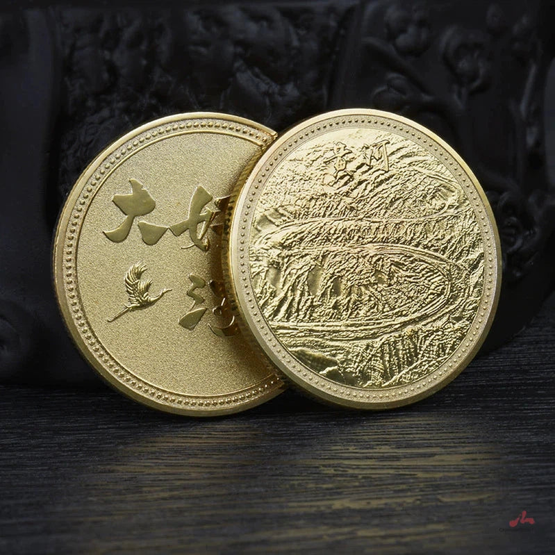 China Souvenirs Coin Trip Commemorative Coins Unique Travel Gift Ideas Yellow River 黄河 2213-Chinese Style Finds™