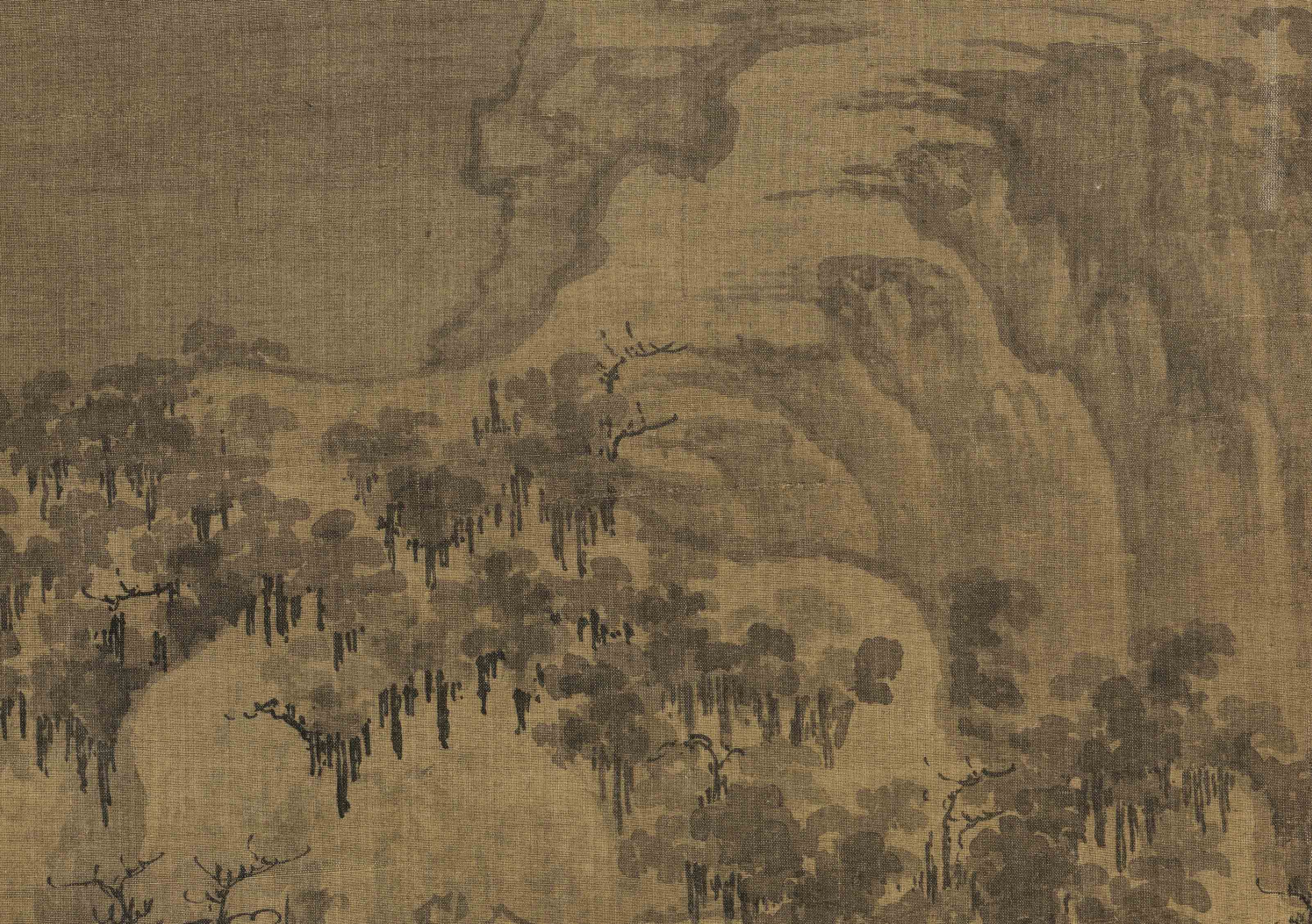 Chinese Antique Art Painting 北宋郭熙 幽谷图 Song Gou Xi You Gu Tu China Ancient Wall Picture Ideas 1520-Chinese Style Finds™