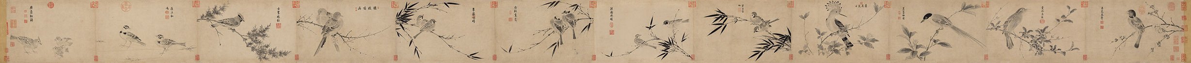 Chinese Antique Art Painting 北宋 赵佶 写生珍禽图 Song Zhao Ji Xie Sheng Zhen Qin Tu China Ancient Wall Picture Ideas 1518-Chinese Style Finds™