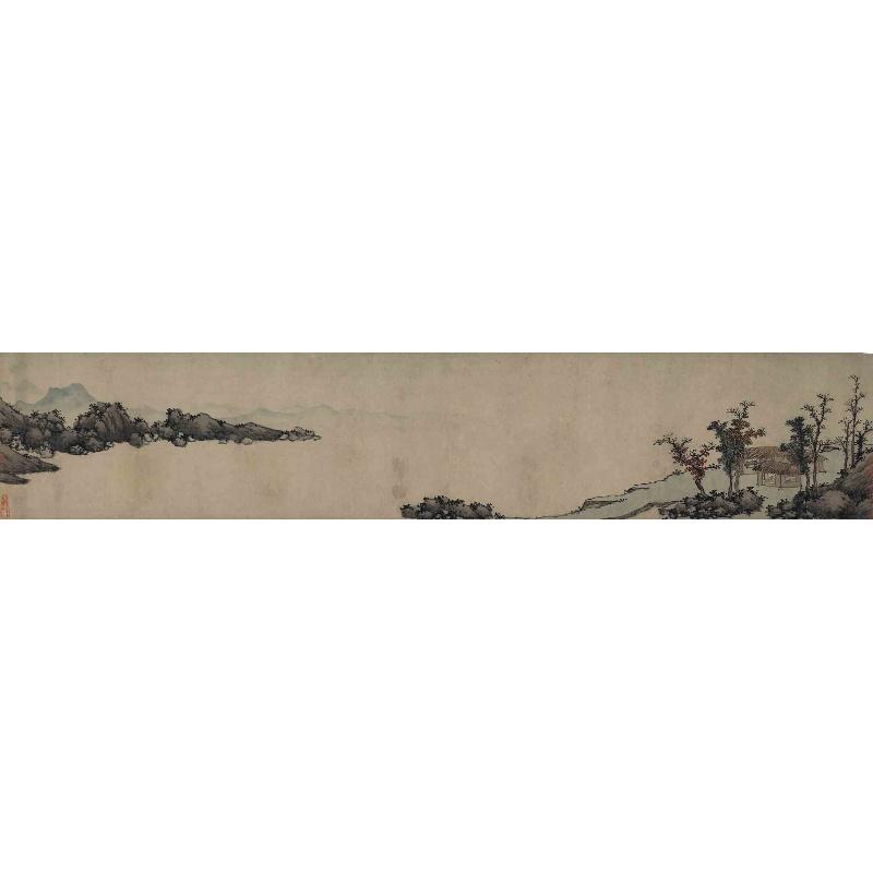 Chinese Antique Art Painting 明 沈周 思萱图 Ming Shen Zhou Si Xuan Tu China Ancient Wall Picture Ideas 2076-Chinese Style Finds™