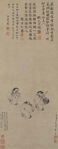 Chinese Antique Art Painting 明 李士达 三驼图 Ming Li Shida 3 Camel China Ancient Wall Picture Ideas 4331-Chinese Style Finds™