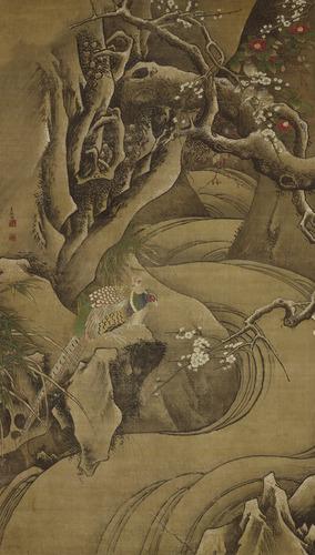 Chinese Antique Art Painting 明 吕纪 四季花鸟图 Ming Lu Ji Four Seasons Birds Flowers China Ancient Wall Picture Ideas 2042-Chinese Style Finds™