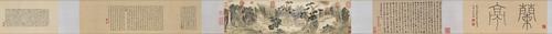 Chinese Antique Art Painting 明 祝允明 兰亭序 Ming Zhu Yunming Lan Ting Xu China Ancient Wall Picture Ideas 2002-Chinese Style Finds™