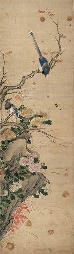 Chinese Antique Art Painting 清 陈枚 四季花鸟图八条屏 Qing Chen Mei 4 Seasons Birds Flowers China Ancient Wall Picture Ideas 4455-Chinese Style Finds™