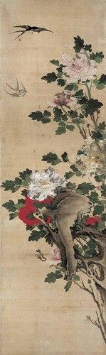 Chinese Antique Art Painting 清 陈枚 四季花鸟图八条屏 Qing Chen Mei 4 Seasons Birds Flowers China Ancient Wall Picture Ideas 4455-Chinese Style Finds™