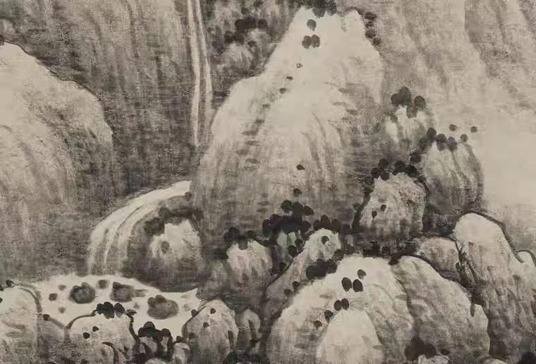 Chinese Antique Art Painting 清 龚贤 水墨山水 Qing Gong Xian Shui Mo Shan Shui Landscape China Ancient Wall Picture Ideas 2801-Chinese Style Finds™