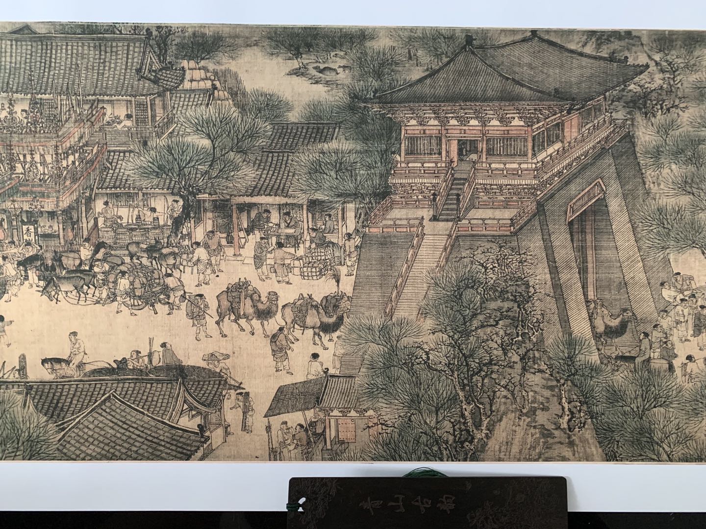 Chinese Antique Art Painting 清明上河图 宋 张择端 Song Zhang Ze Duan Qing Ming Shang He Tu China Ancient Wall Picture Ideas 1260-Chinese Style Finds™