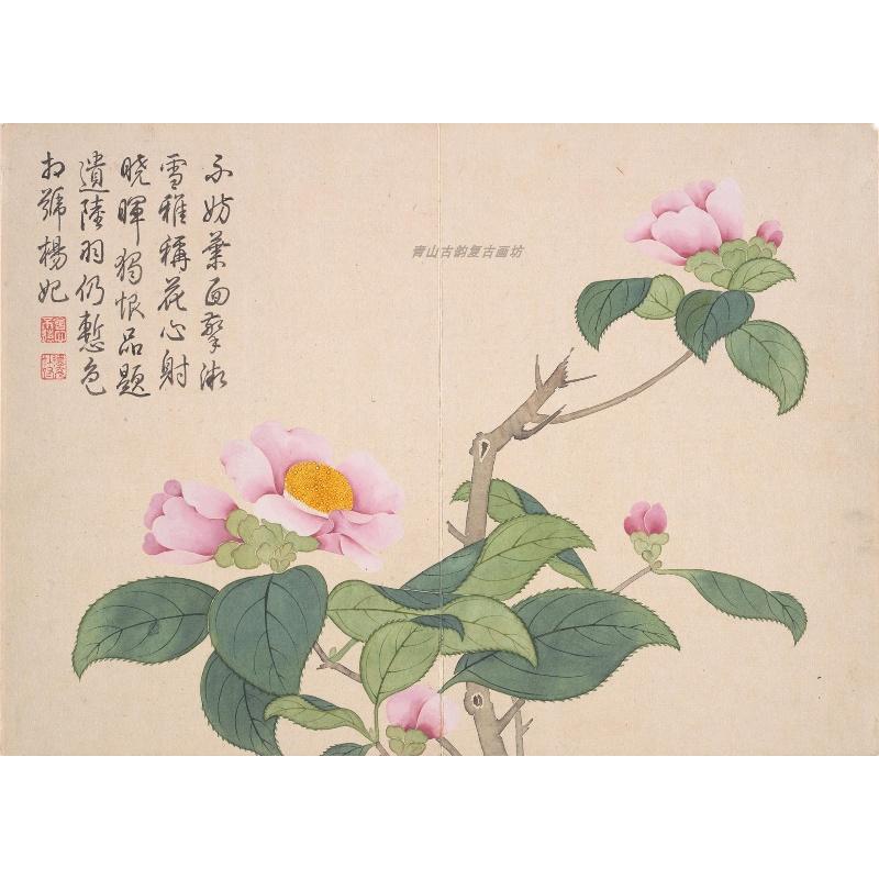 Chinese Antique Art Painting 清 钱维城 景敷四气冬景图 Qing Qian Weicheng Winter China Ancient Wall Picture Ideas 4239-Chinese Style Finds™