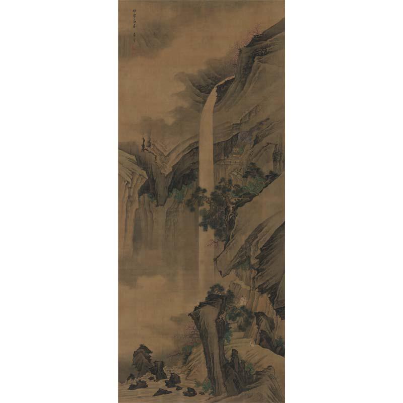 Chinese Antique Art Painting 清 章声 仿李唐山水 Qing Zhang Sheng Shan Shui Landscape China Ancient Wall Picture Ideas 2421-Chinese Style Finds™