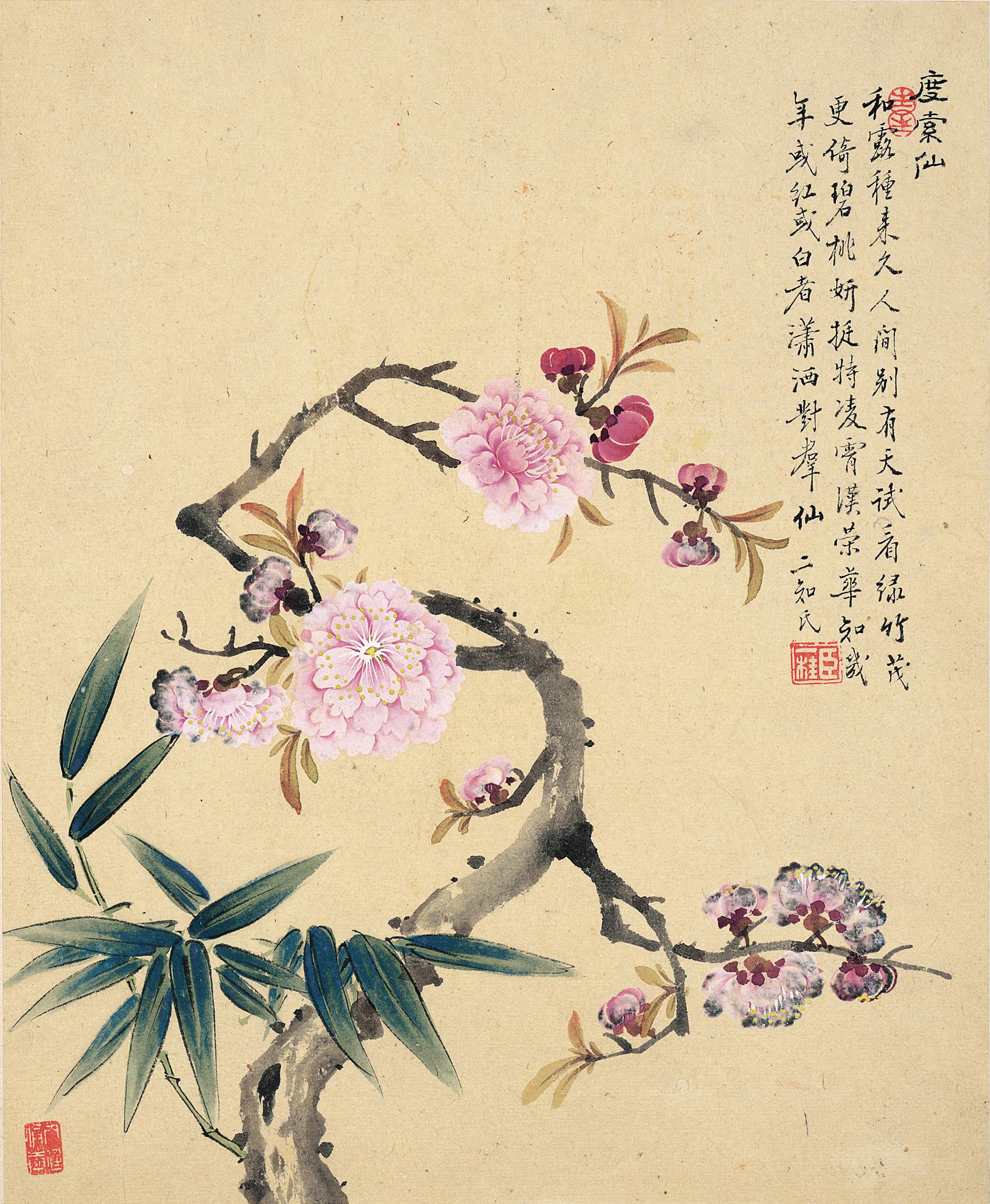 Chinese Antique Art Painting 清 邹一桂 花卉八开 Qing Zhou Yigui Flowers China Ancient Wall Picture Ideas 2697-Chinese Style Finds™