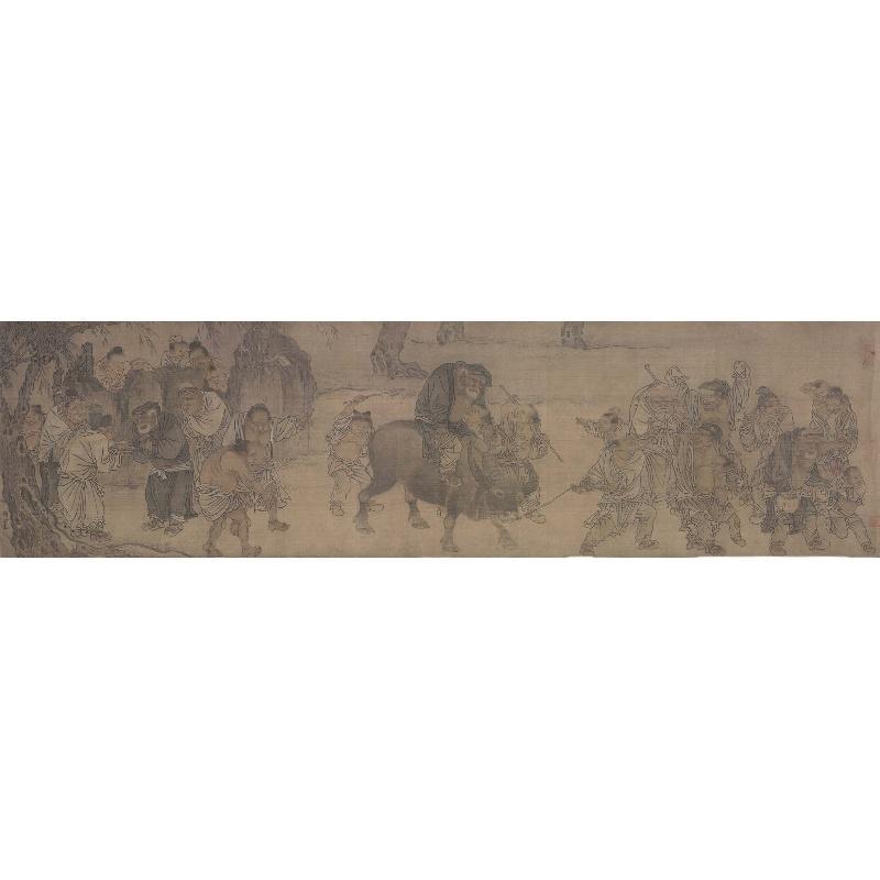 Chinese Antique Art Painting 宋 刘履中 田畯醉归图 Song Liu Luzhong Tian Zhu Zui Gui China Ancient Wall Picture Ideas 4549-Chinese Style Finds™