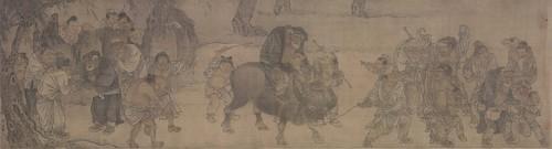 Chinese Antique Art Painting 宋 刘履中 田畯醉归图 Song Liu Luzhong Tian Zhu Zui Gui China Ancient Wall Picture Ideas 4549-Chinese Style Finds™