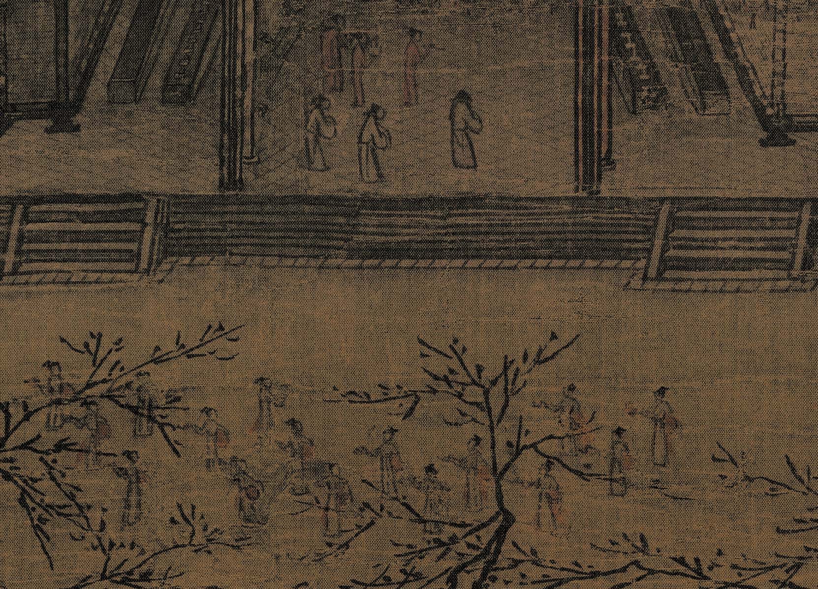 Chinese Antique Art Painting 宋 马远 华灯侍宴图 Song Ma Yuan Hua Deng Shi Yan Tu China Ancient Wall Picture Ideas 1404-Chinese Style Finds™