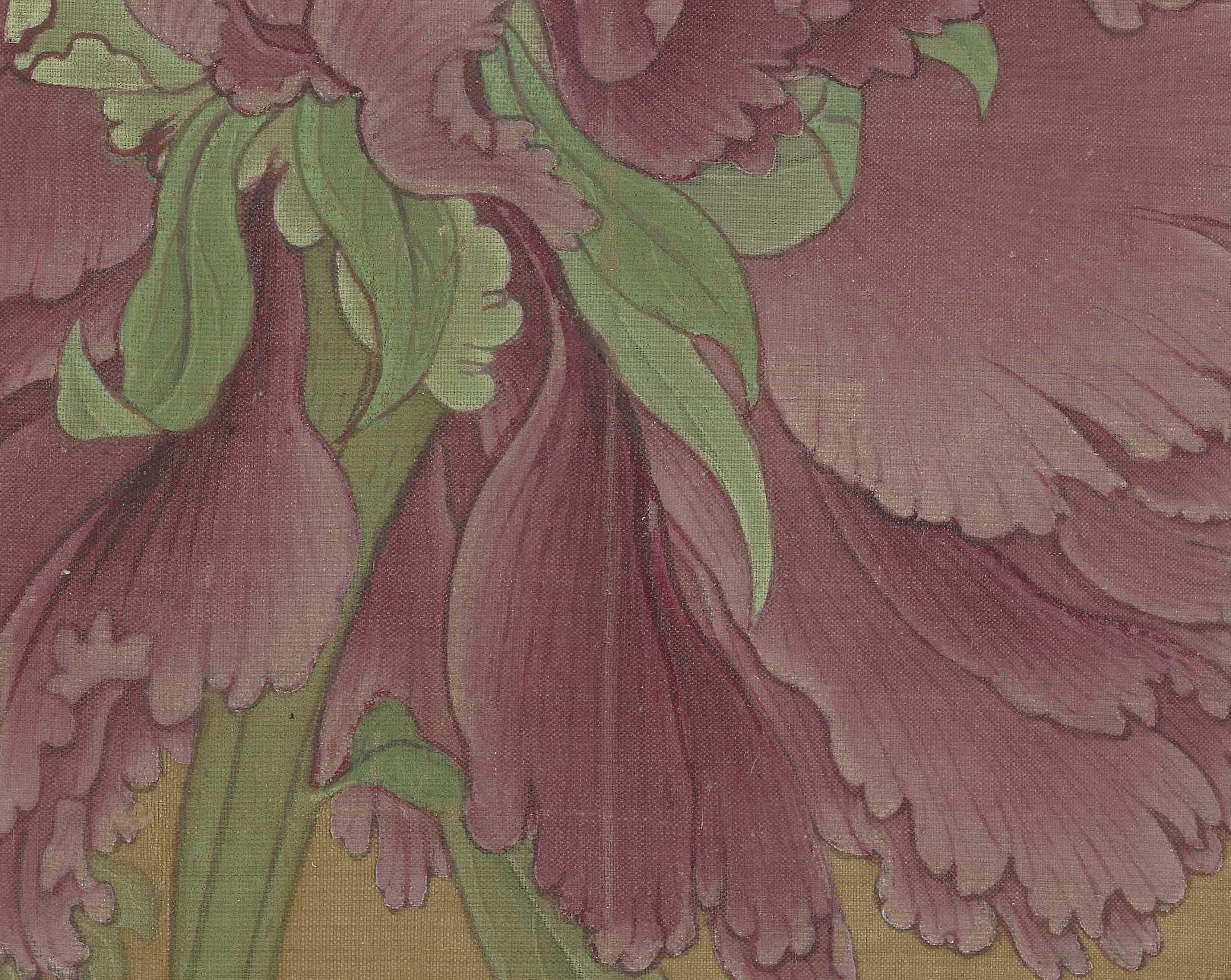 Chinese Antique Art Painting 宋 牡丹图 Song Mu Dan Tu Peony Flower China Ancient Wall Picture Ideas 1448-Chinese Style Finds™