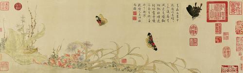 Chinese Antique Art Painting 宋 赵昌 写生蛱蝶图 Song Zhao Chang Butterfly China Ancient Wall Picture Ideas 4621-Chinese Style Finds™