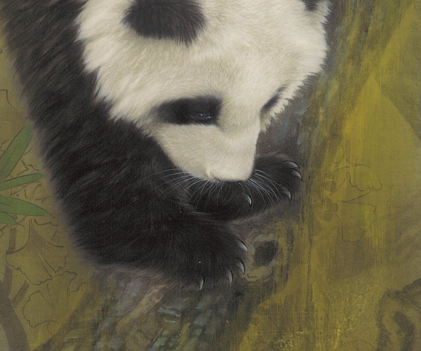 Chinese Antique Art Painting 王生勈 熊猫 Wang Shengyong Panda China Ancient Wall Picture Ideas 4057-Chinese Style Finds™