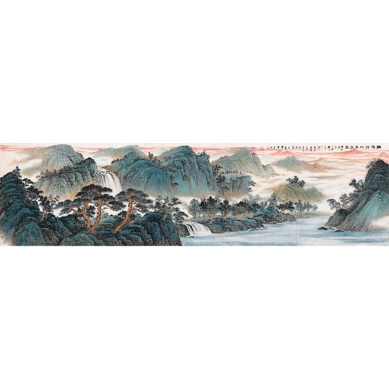 Chinese Antique Art Painting 吴广 锦绣神州万象生 Wu Guang Jin Xiu Shen Zhou Wan Xiang Sheng China Ancient Wall Picture Ideas 3561-Chinese Style Finds™