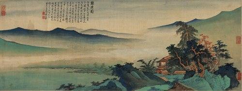 Chinese Antique Art Painting 谢稚柳 听诗图 Xie Zhiliu Ting Shi China Ancient Wall Picture Ideas 3537-Chinese Style Finds™