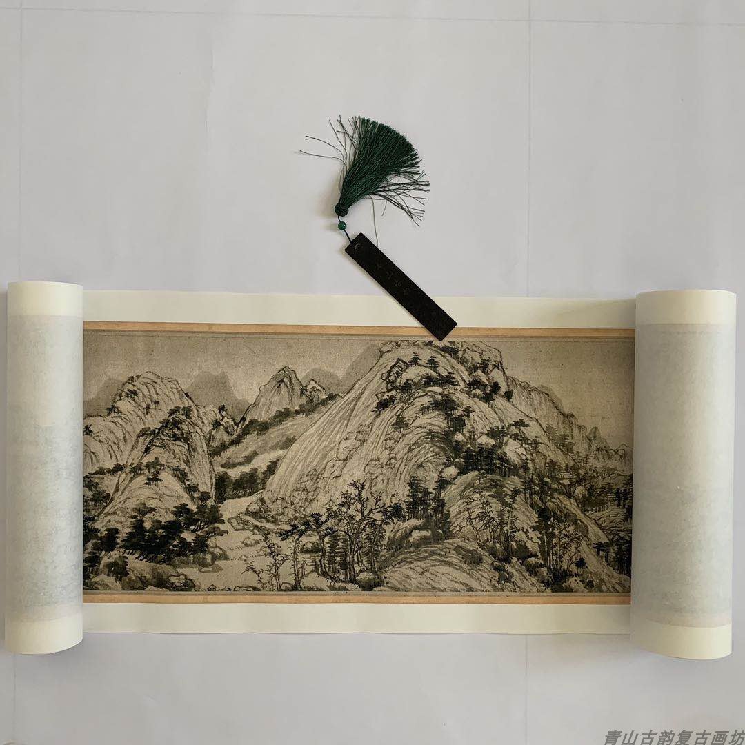 Chinese Antique Art Painting 元 黄公望 富春山居图 Yuan Huang Gong Wang Fu Chun San Ju Tu China Ancient Wall Picture Ideas 1552-Chinese Style Finds™