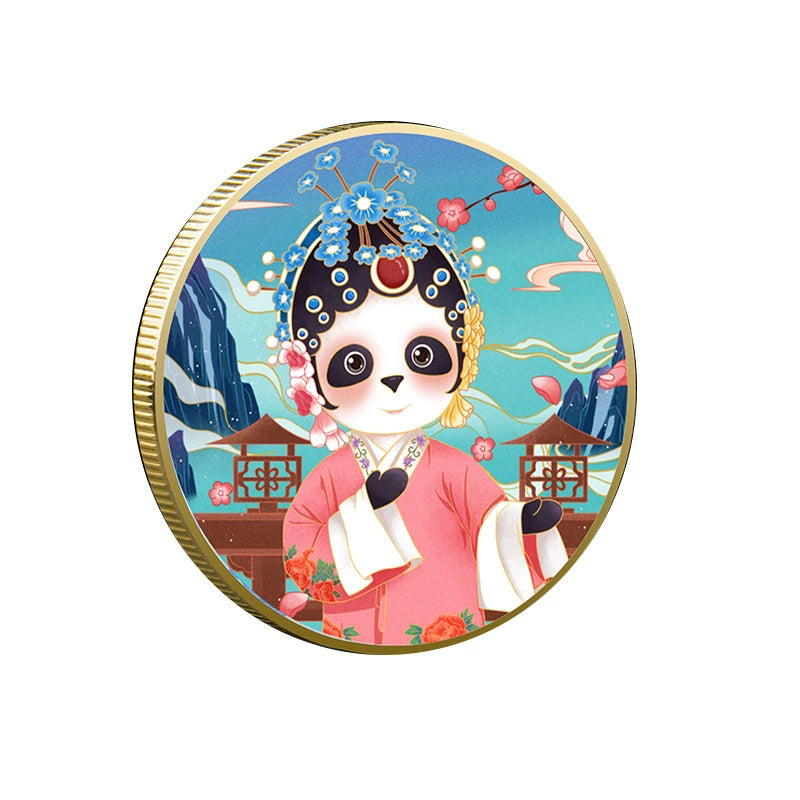 Chinese Giant Panda Coin Cute Panda Coins China Cartoon Panda 熊猫 Coin 1926-Chinese Style Finds™