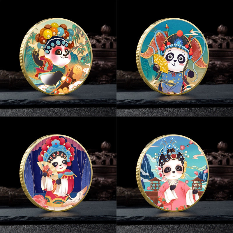 Chinese Giant Panda Coin Cute Panda Coins China Cartoon Panda 熊猫 Coin 1926-Chinese Style Finds™