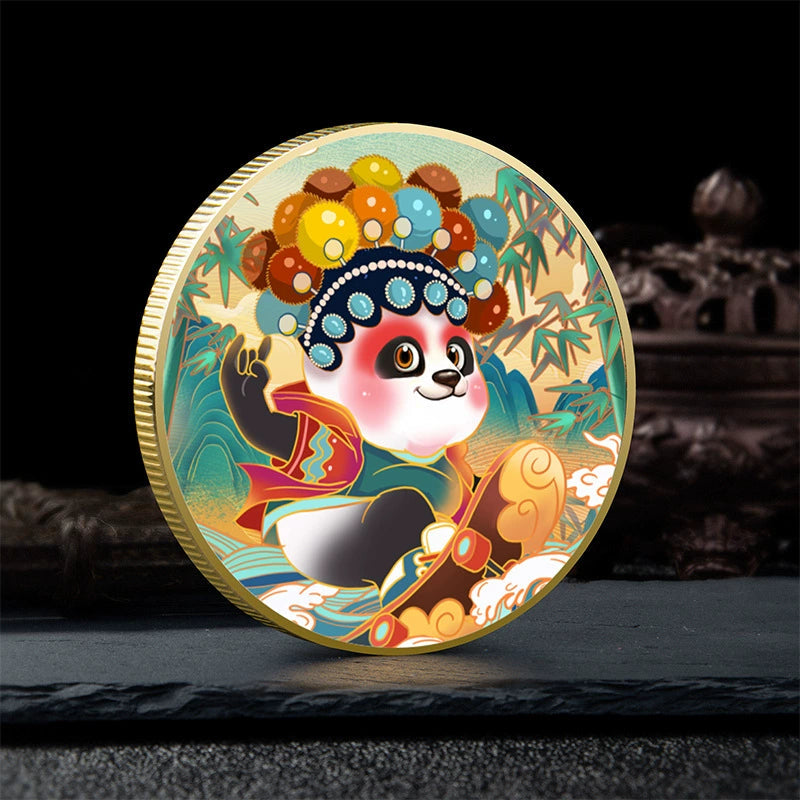 Chinese Giant Panda Coin Cute Panda Coins China Cartoon Panda 熊猫 Coin 1926-Chinese Style Finds™