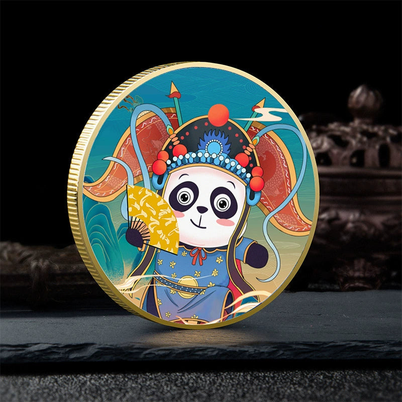 Chinese Giant Panda Coin Cute Panda Coins China Cartoon Panda 熊猫 Coin 1926-Chinese Style Finds™