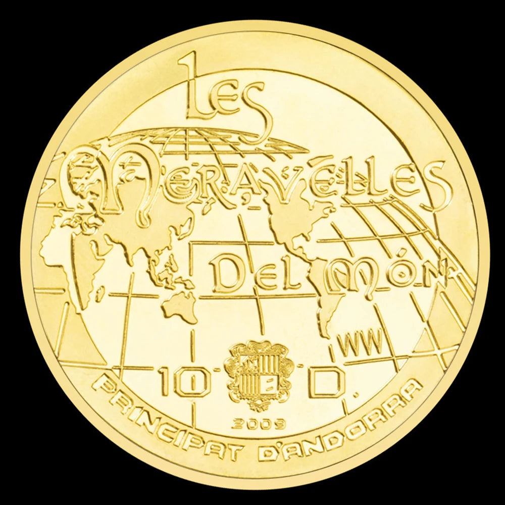 Christ The Redeemer Brazilian Rio Jesus Commemorative Coin Cllectible Gift Cllection Art Christianity Gold Plated Souvenir Coin 1426-Chinese Style Finds™