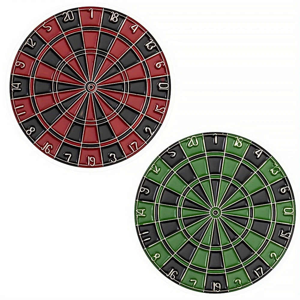 Dart Board Souvenir Gift Silvery Plated Commemorative Coin Collection Challenge Coin 1351-Chinese Style Finds™