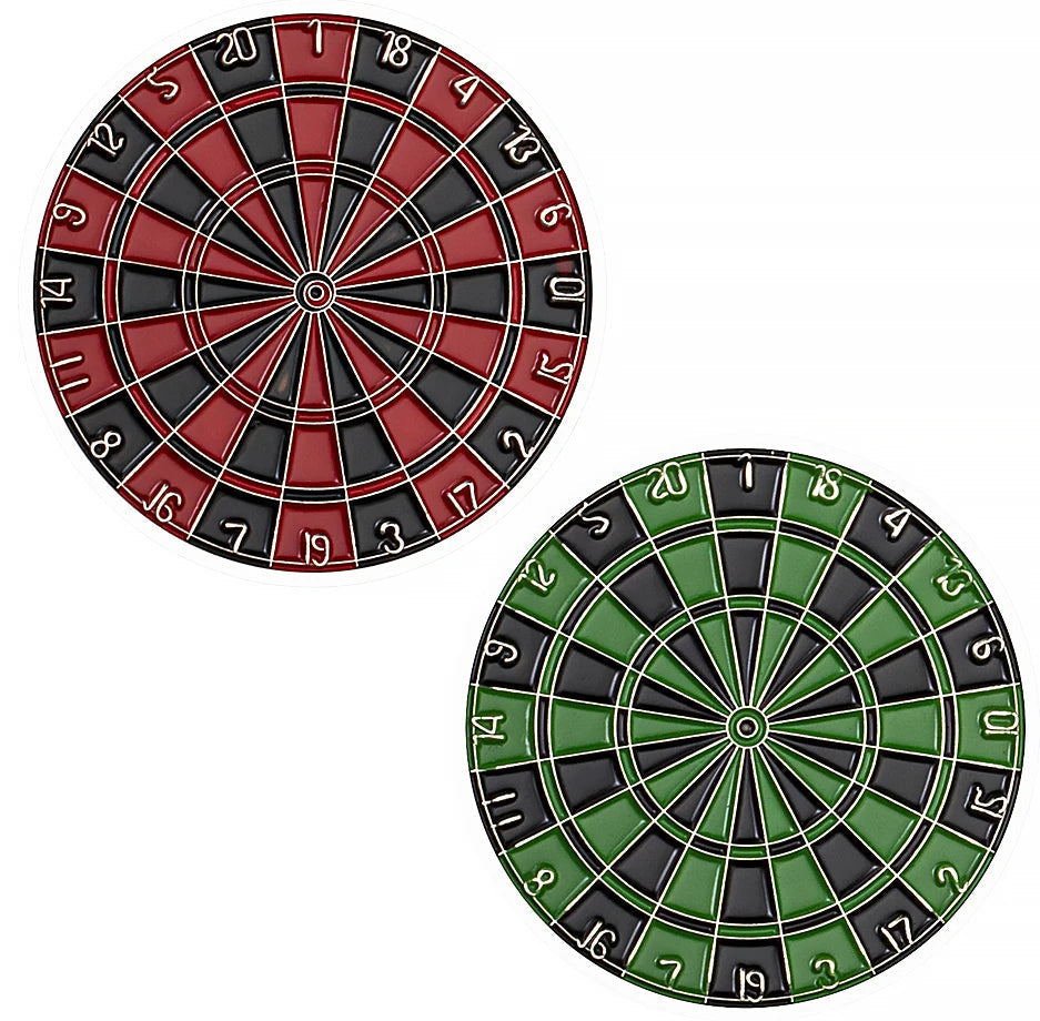 Dart Board Souvenir Gift Silvery Plated Commemorative Coin Collection Challenge Coin 1351-Chinese Style Finds™