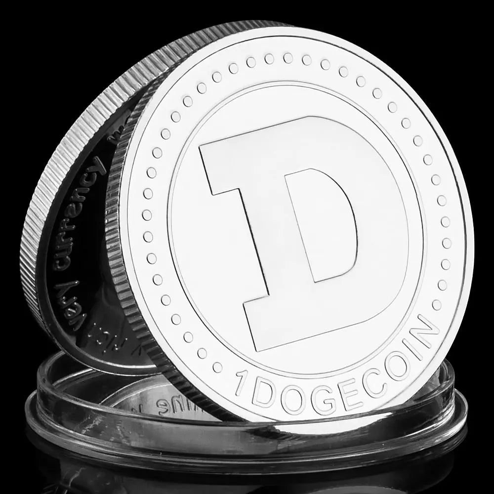 Dogecoin Commemorative Coins Home Decorations Crypto Coin Doge Cute Puppy Souvenirs and Gift Ideas 1484-Chinese Style Finds™