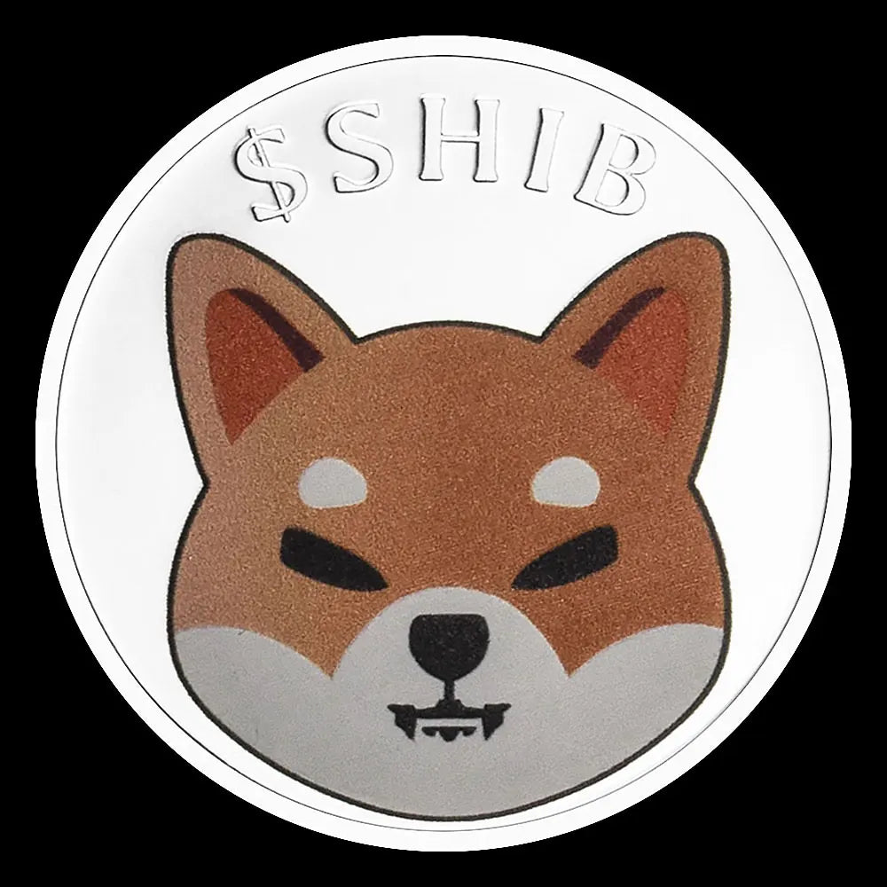 Dogecoin Killer Shiba Inu(SHIB) Souvenir CRYPTO Metal Golden Plated Physical Shib Collectible Coin Doge Killer Souvenir Coins 1453-Chinese Style Finds™