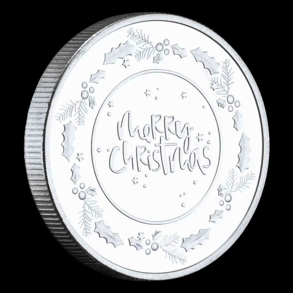 Merry Christmas Commemorative Coinssanta Claus Wishing Coins Happy New Year Souvenirs and Gift for Christmas 1478-Chinese Style Finds™