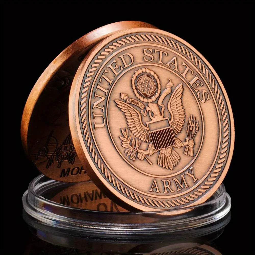 OV-1 MOHAWK Souvenir Coin Military Fans Collectible Gift Copper Plated United States Army Challenge Coin Commemorative Coin 1502-Chinese Style Finds™