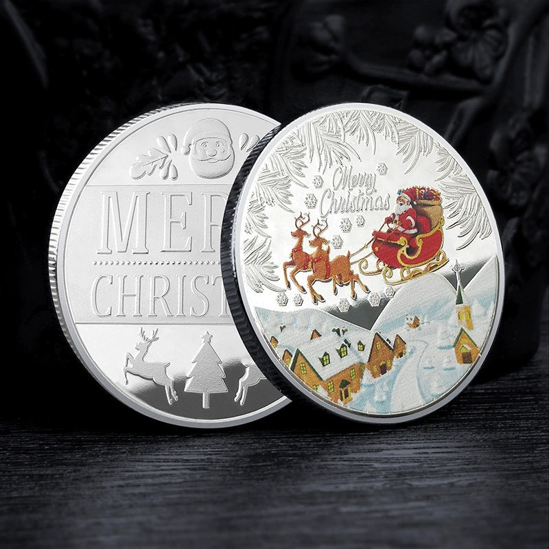 Santa Claus Coin Christmas Coins Unique Christmas Gift Ideas Coin 2325-Chinese Style Finds™