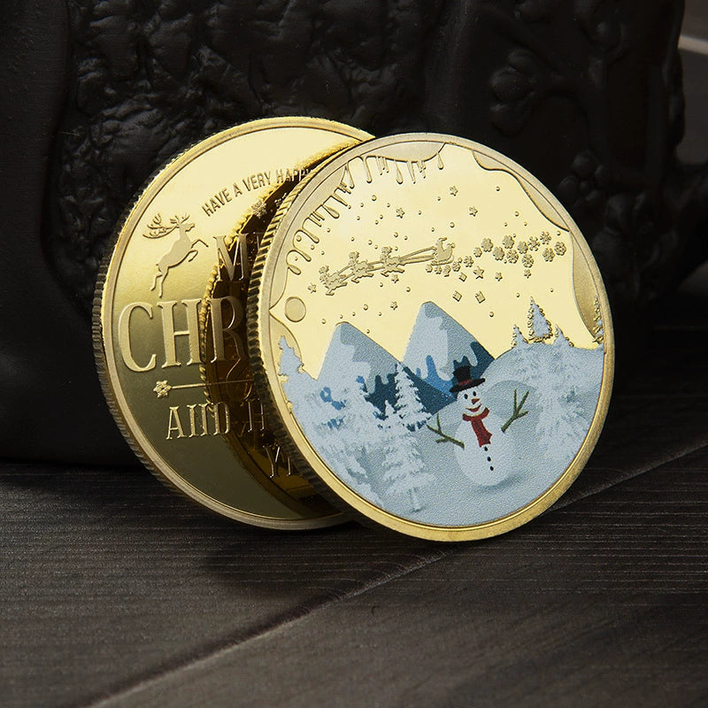 Santa Claus Coin Christmas Coins Unique Christmas Gift Ideas Coin 2325-Chinese Style Finds™