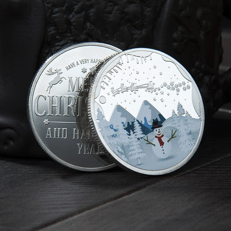 Santa Claus Coin Christmas Coins Unique Christmas Gift Ideas Coin 2325-Chinese Style Finds™