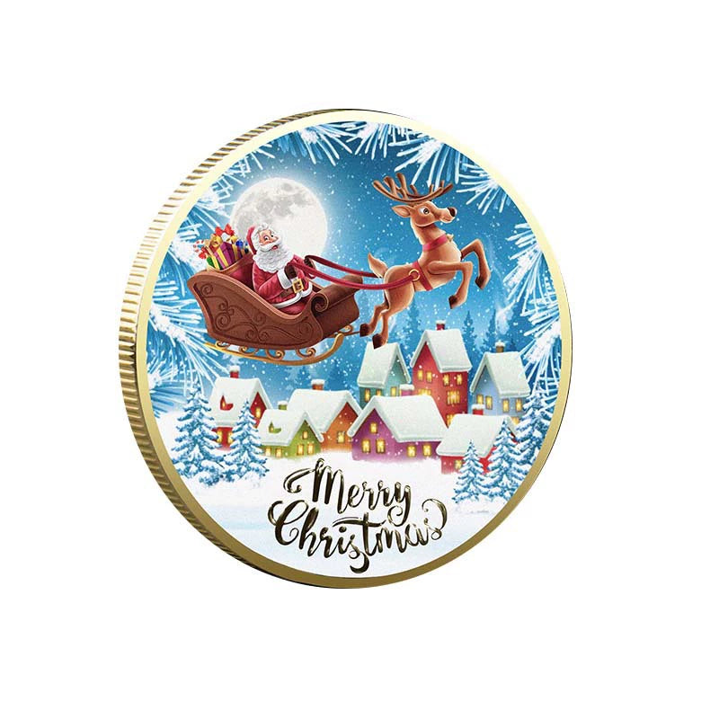 Santa Claus Coin Christmas Coins Unique Christmas Gift Ideas Coin 2325-Chinese Style Finds™