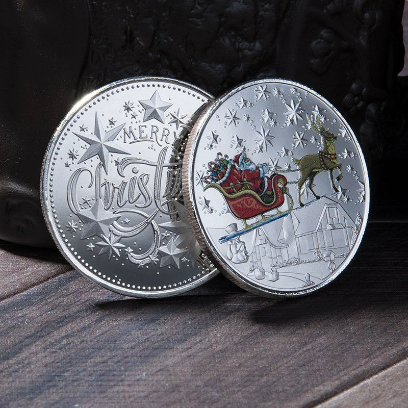 Santa Claus Coin Christmas Coins Unique Christmas Gift Ideas Coin 2325-Chinese Style Finds™