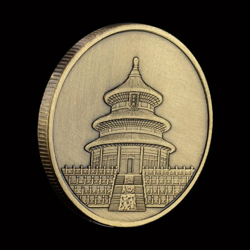 The Great Wall of China Souvenir Coin Copper Plated Collection Creative Gift Collectible Commemorative Coin 1416-Chinese Style Finds™