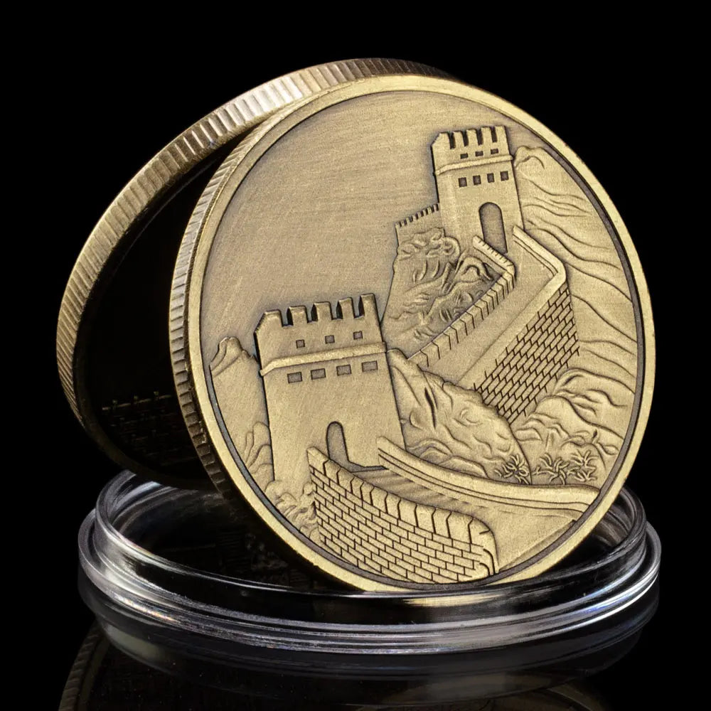 Buy The Great Wall of China Souvenir Coin Copper Plated Collection